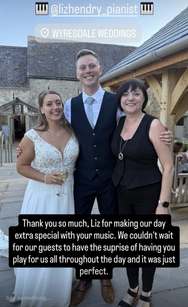 Wyresdale Weddings Pianist - 11 Amazing Weddings! 19